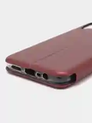 Бордовый чехол-книжка на Realme C30, C35, C25 / C25S, C21Y / C25Y