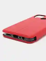 Красный чехол-книжка на Realme C30, C35, C25 / C25S, C21Y / C25Y