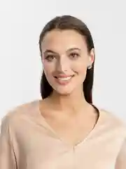 Золотой серьги якорь