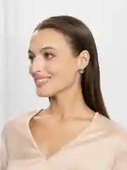 Золотой серьги якорь