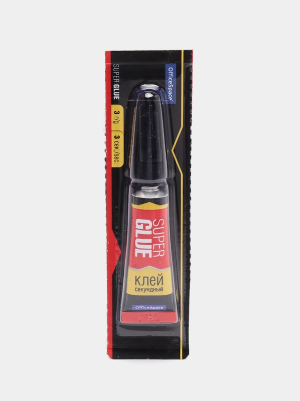 Суперклей Super Glue моментальный, универсальный, 3 г