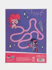 Бумага цветная двусторонняя, А4, 16 л., 16 цв., My little pony