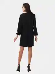 Черный платье женское из вельвета