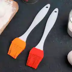 Кисточка силиконовая малая, 2 шт, 17 см