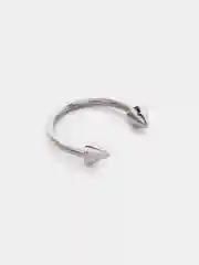 Серебряный циркуляр для пирсинга, 1.2х10х3 мм