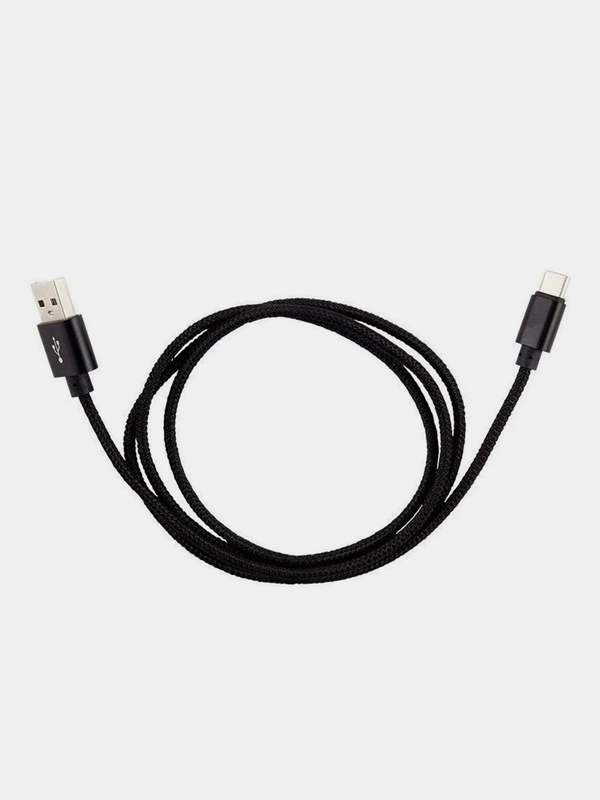 Кабель Energy ET-02, USB 2.0 - Type-C, 2A, 1м