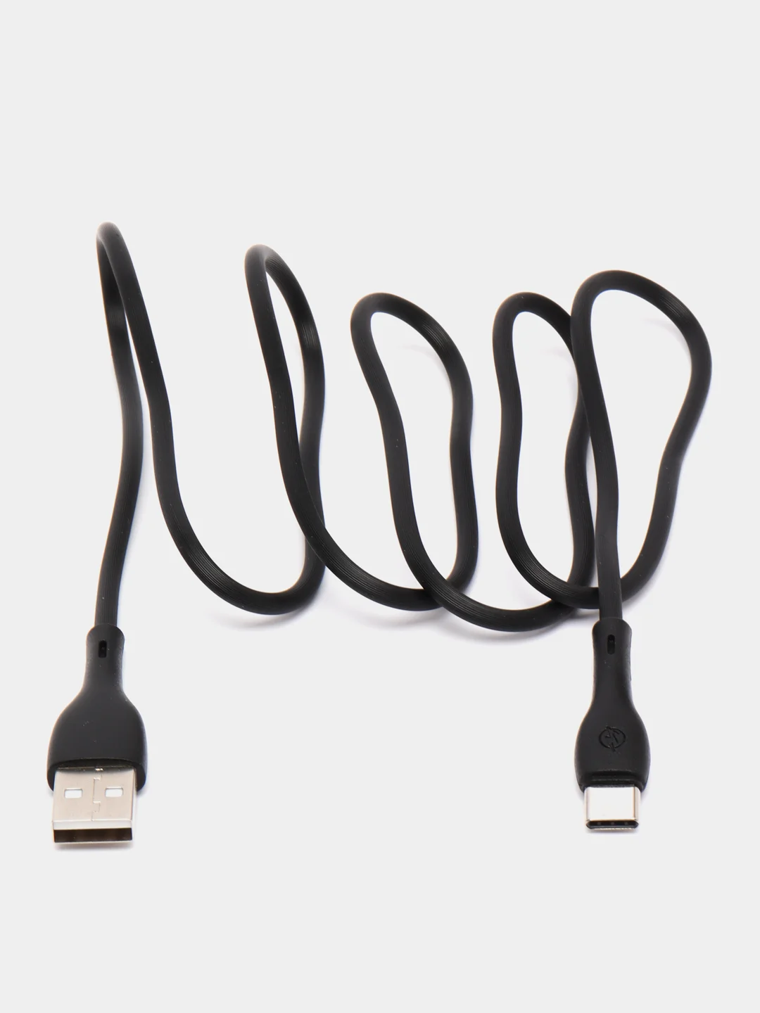 Черный кабель зарядный KLGO, быстрая зарядка, Micro USB, Type-C, 1 м