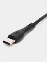 Черный кабель зарядный KLGO, быстрая зарядка, Micro USB, Type-C, 1 м