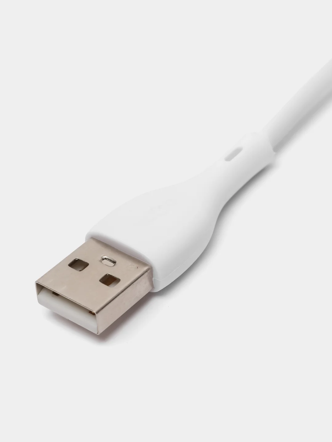 Белый кабель зарядный KLGO, быстрая зарядка, Micro USB, Type-C, 1 м