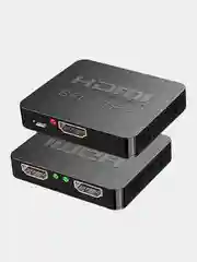 Разветвитель HDMI, сплиттер, 1 вход, 2 выхода