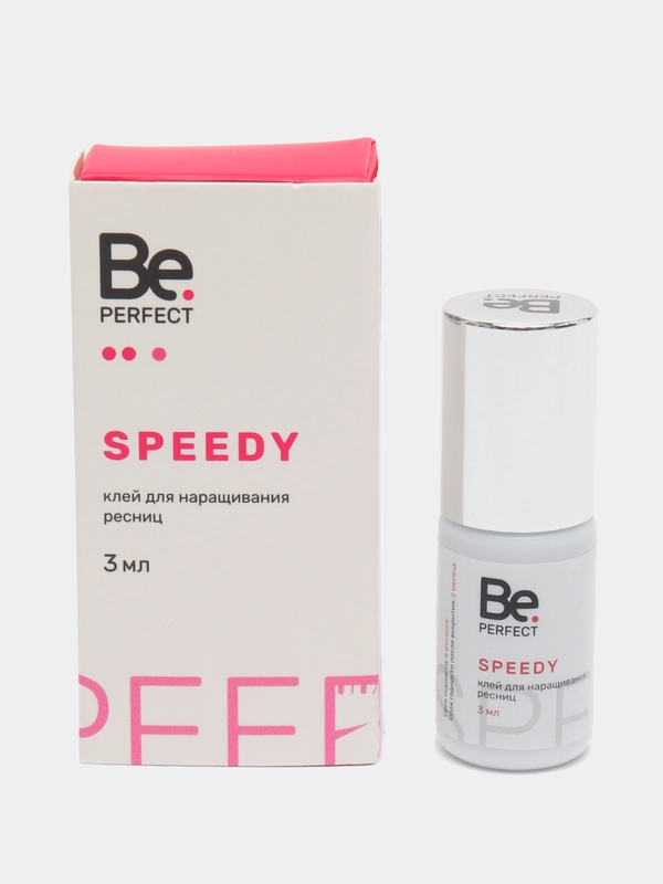 Клей для наращивания ресниц Be Perfect "Speedy", чёрный