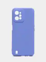 Сиреневый чехол Silicone Cover для Realme C31 / Реалми С30 силиконовый