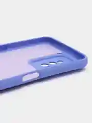 Сиреневый чехол Silicone Cover для Realme C31 / Реалми С30 силиконовый