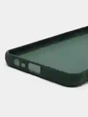 Тёмно-зелёный чехол Silicone Cover для Realme C31 / Реалми С30 силиконовый