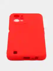 Красный чехол Silicone Cover для Realme C31 / Реалми С30 силиконовый