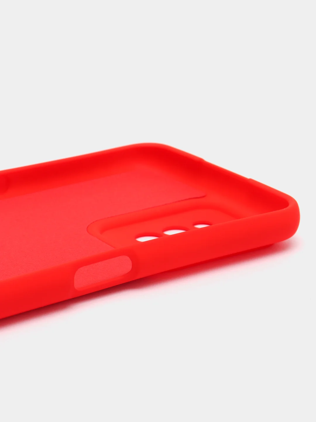 Красный чехол Silicone Cover для Realme C31 / Реалми С30 силиконовый