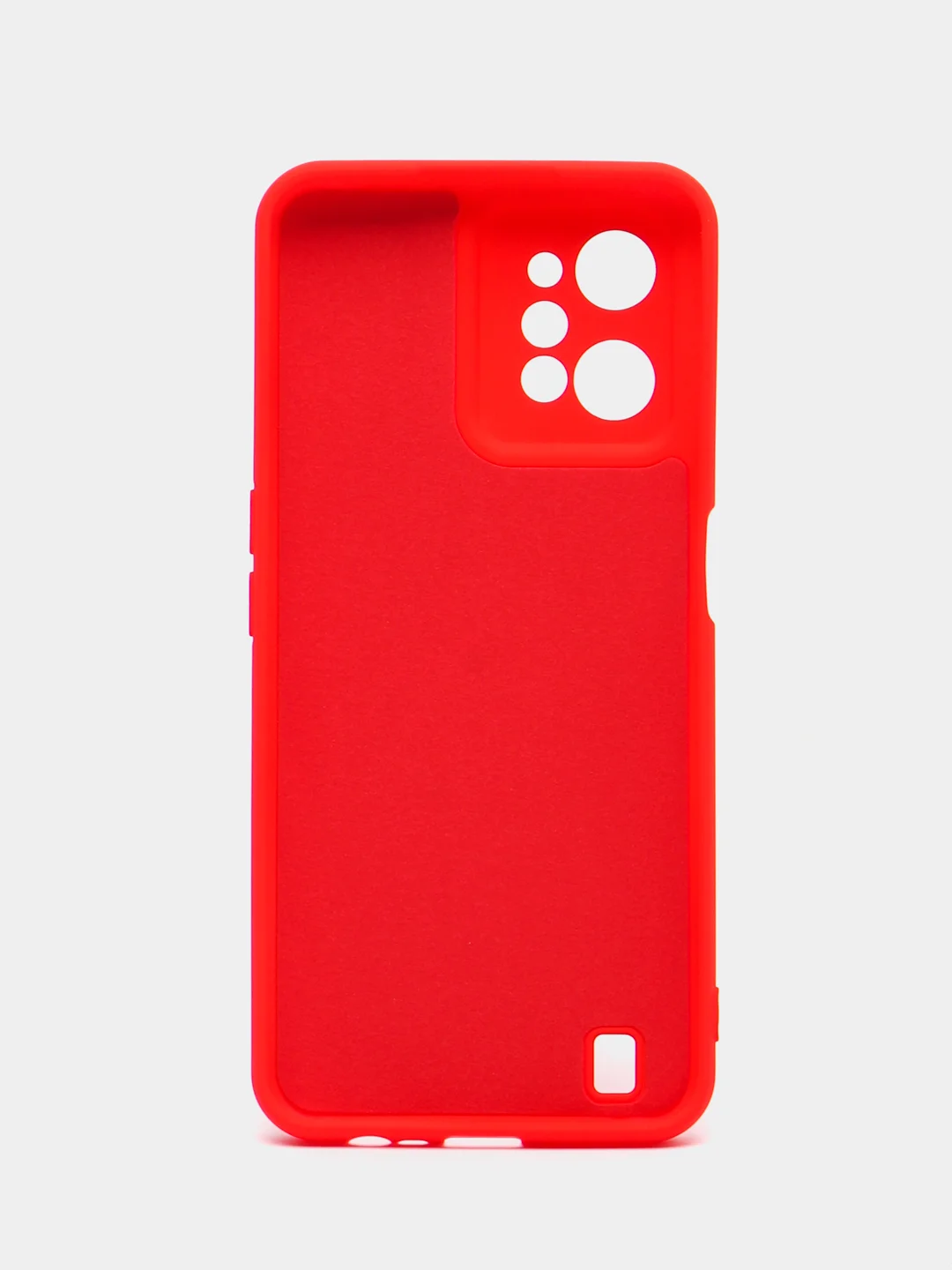 Красный чехол Silicone Cover для Realme C31 / Реалми С30 силиконовый