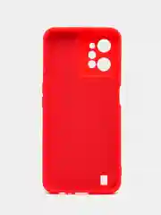 Красный чехол Silicone Cover для Realme C31 / Реалми С30 силиконовый