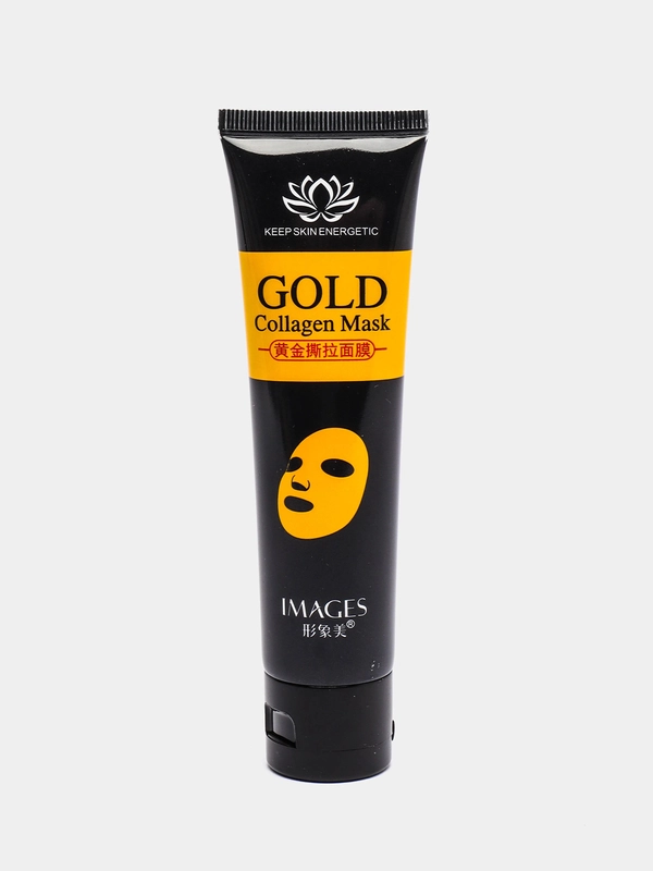 Маска пленка для лица очищающая с коллагеном "Gold Collagen Mask",60 г
