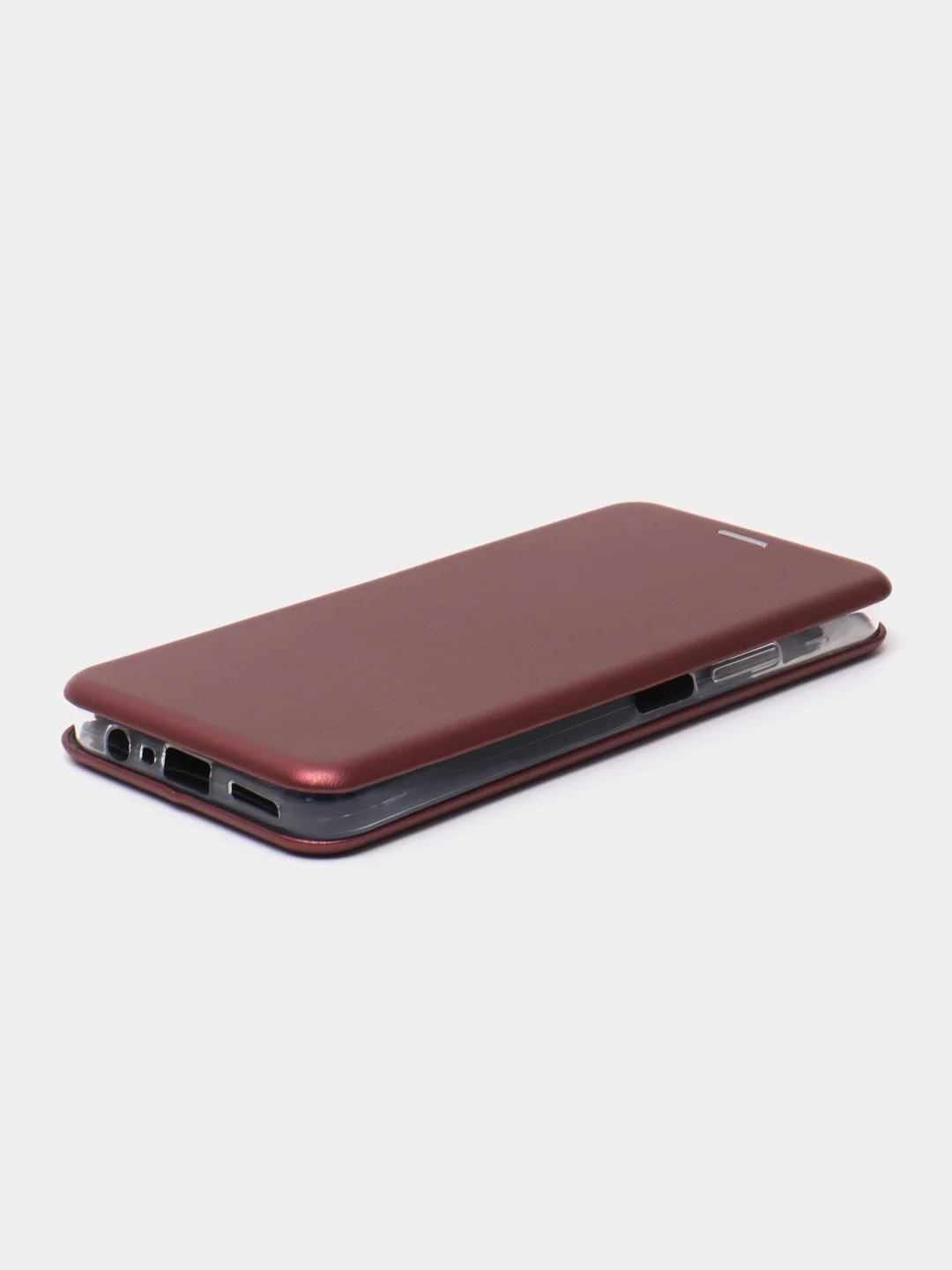 Пурпурный чехол-книжка для Realme C33 / Реалми С33