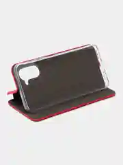 Красный чехол-книжка для Realme C33 / Реалми С33