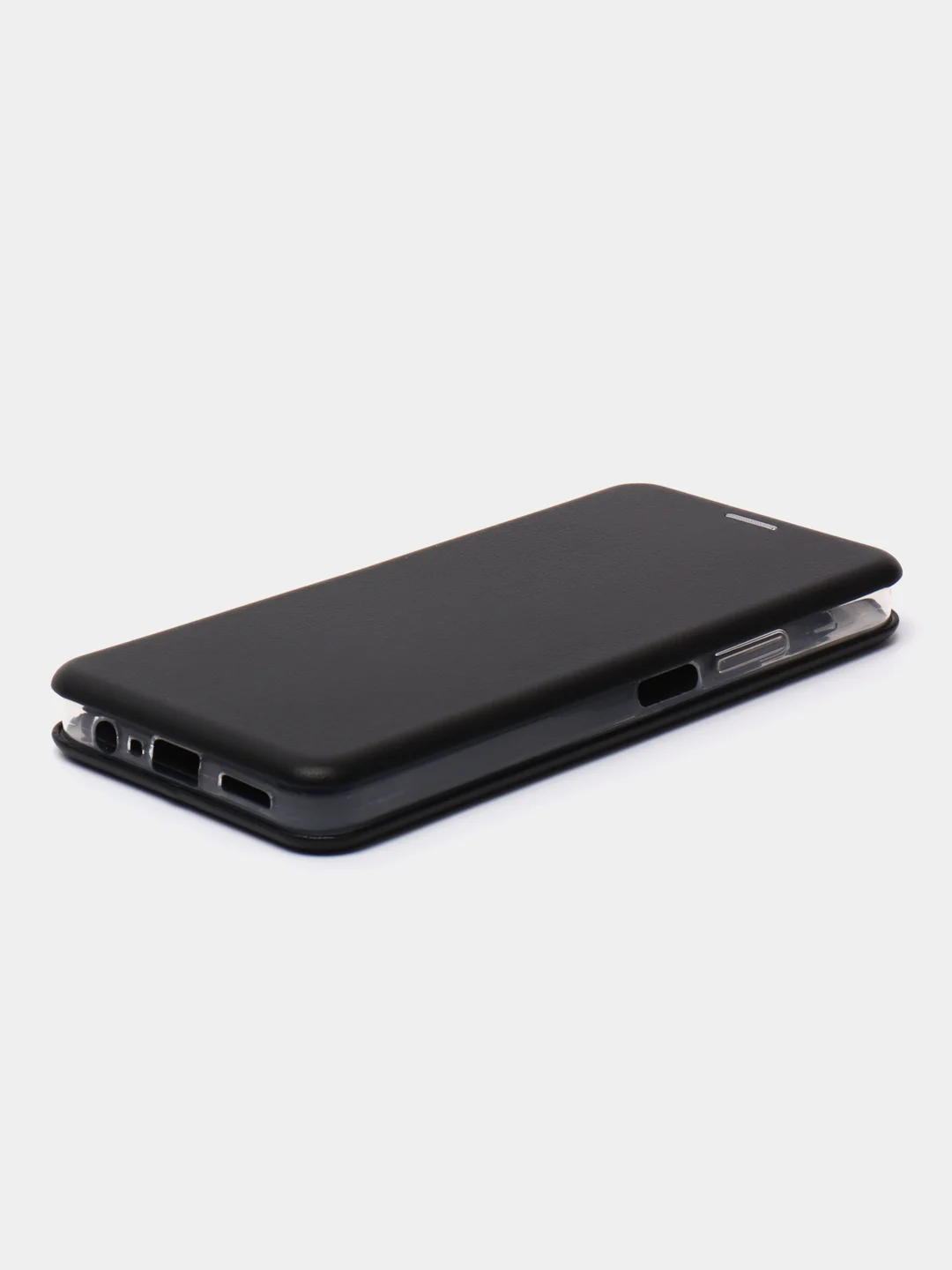 Черный чехол-книжка для Realme C33 / Реалми С33
