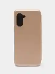 Золотой чехол-книжка для Realme C33 / Реалми С33