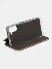Золотой чехол-книжка для Realme C33 / Реалми С33
