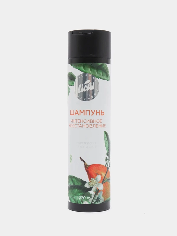 LICHI Шампунь безсульфатный для восстановления сухих, поврежденных волос, 270 мл