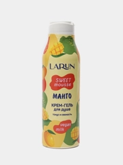 Крем-гель для душа LARUN Sweet Mousse "Манго", 400 мл
