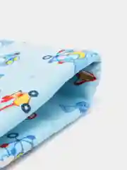 Лазурный пеленка фланелевая