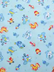 Лазурный пеленка фланелевая