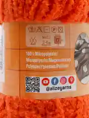 Алый пряжа для вязания Alize Softy baby/ Ализе Софти Турция / пряжа для игрушек и детских вещей