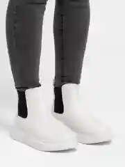 Белый ботинки женские, зимние