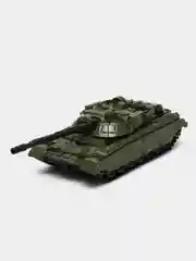 Военный тягач "Щит", с танком