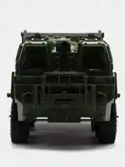 Военный тягач "Щит", с танком