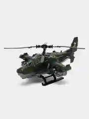 Военный тягач "Щит", с вертолетом