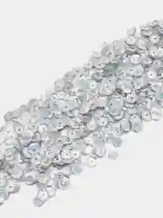Серебряный пайетки 10 гр