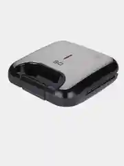 Черный гриль-пресс электрический BQ ST1003, антипригарный, 800 Вт