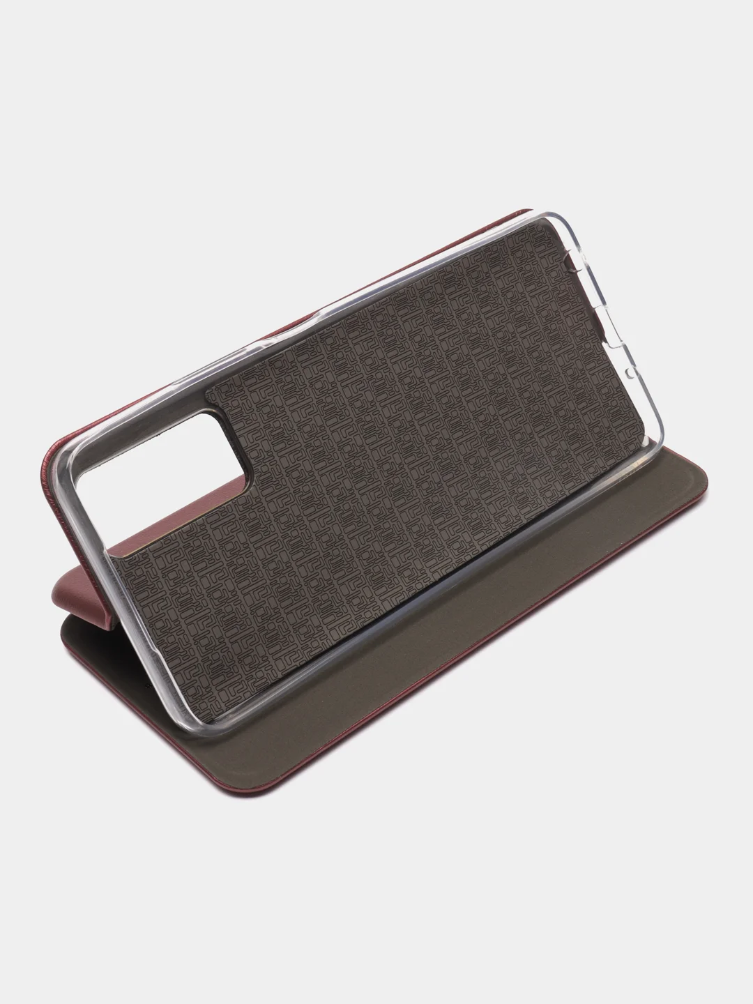 Бордовый чехол-книжка Tecno Pova 3, Pova 2, Pova Neo 2