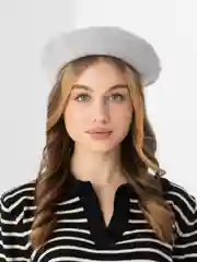 Серый берет