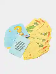 Светло-синий настольные игры для детей на Новый год, 28-100 карт