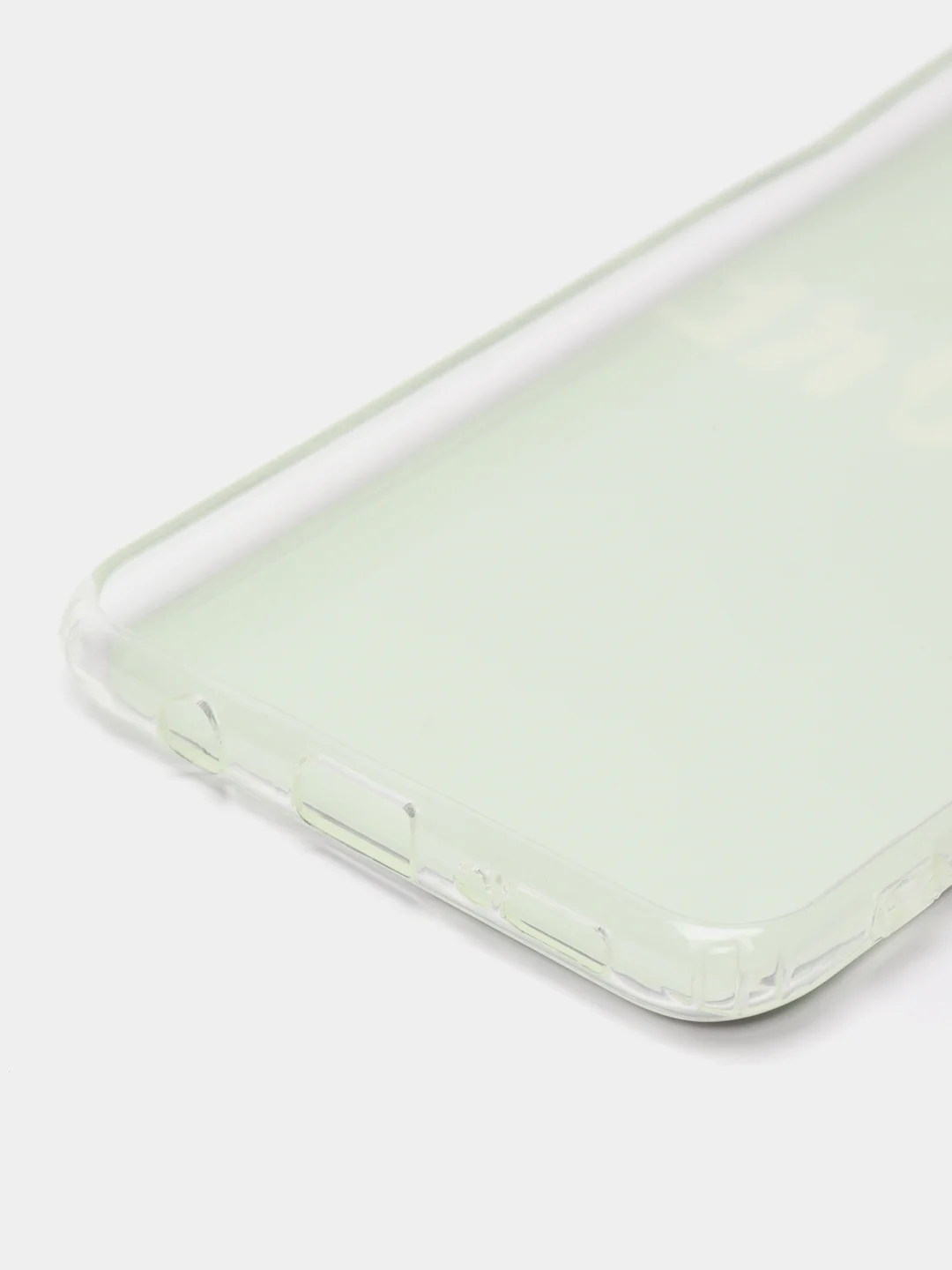 Тёмно-зелёный чехол силиконовый Samsung Galaxy A50 / A50s / A30s (Галакси), с рисунком