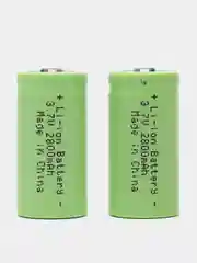 Аккумулятор Li-Ion CR123A, 3,7V