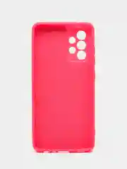 Тёмно-розовый чехол Samsung Galaxy A52 / A52s, Галакси А52, силиконовый Silicone Cover с закрытым низом