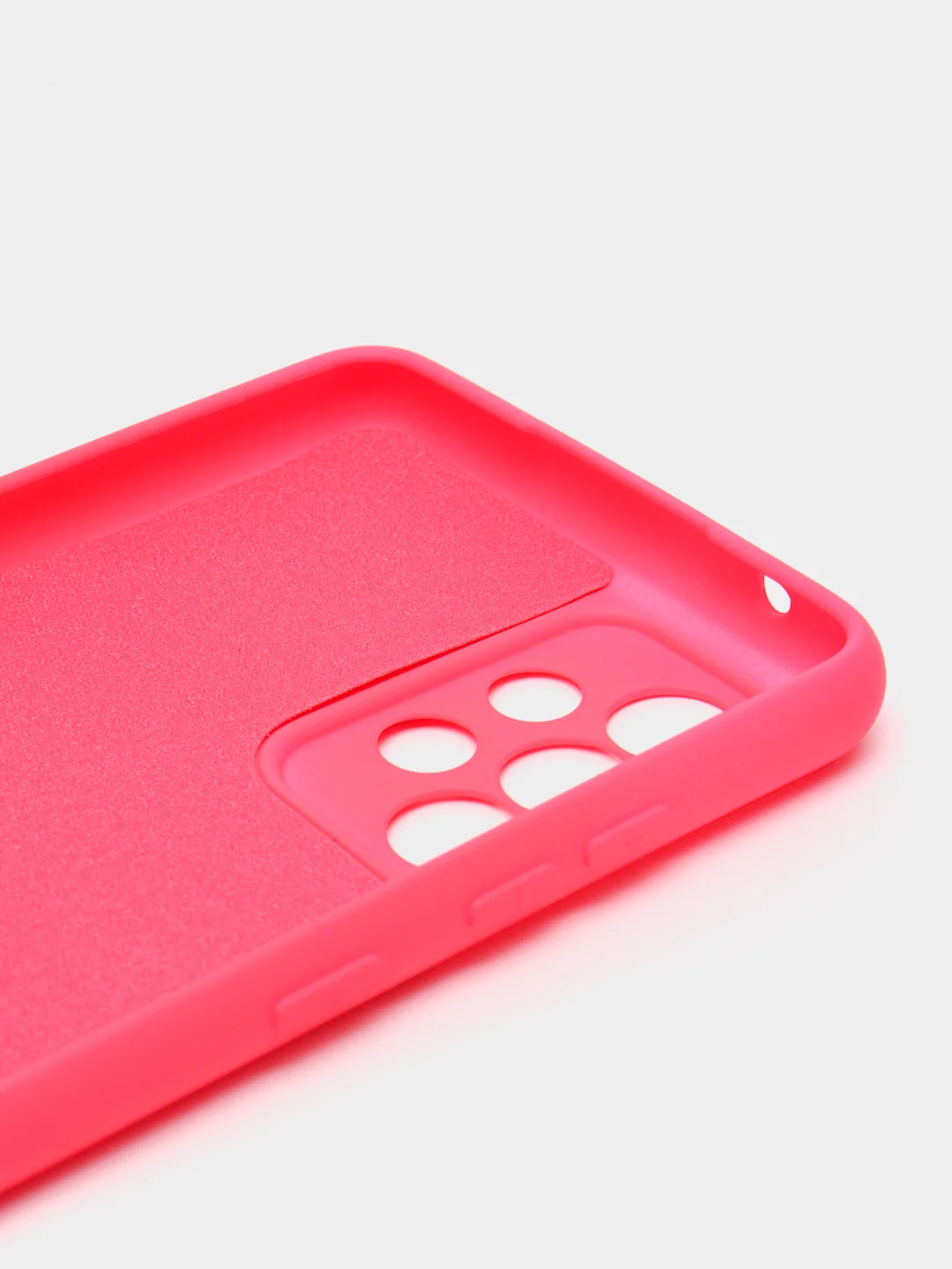 Тёмно-розовый чехол Samsung Galaxy A52 / A52s, Галакси А52, силиконовый Silicone Cover с закрытым низом