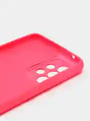 Тёмно-розовый чехол Samsung Galaxy A52 / A52s, Галакси А52, силиконовый Silicone Cover с закрытым низом