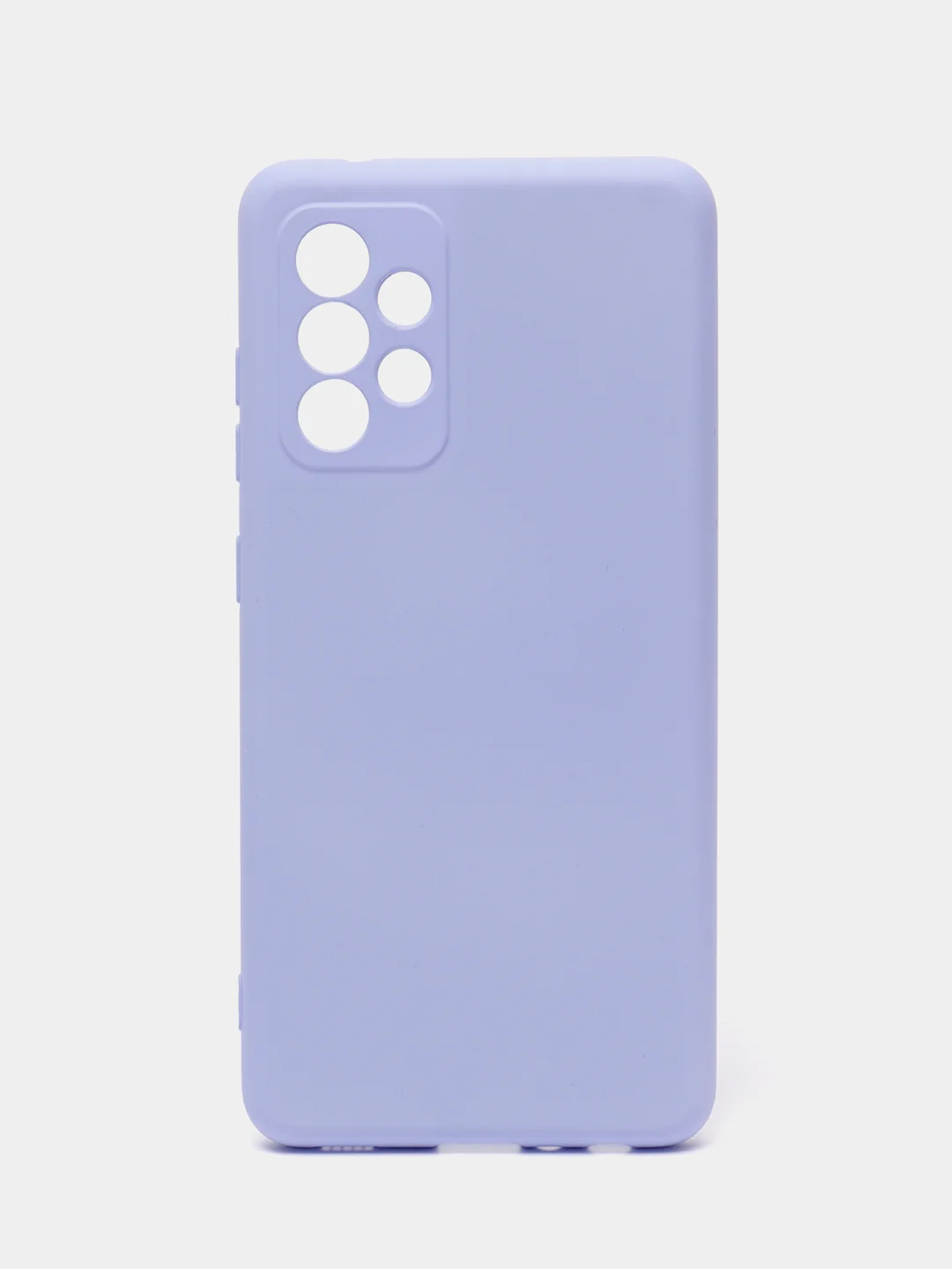 Сиреневый чехол Samsung Galaxy A52 / A52s, Галакси А52, силиконовый Silicone Cover с закрытым низом