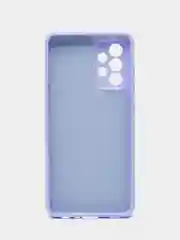 Сиреневый чехол Samsung Galaxy A52 / A52s, Галакси А52, силиконовый Silicone Cover с закрытым низом
