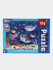 Голубой пазлы 104 детали